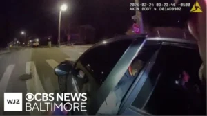 Maryland aggressive driving traffic stop