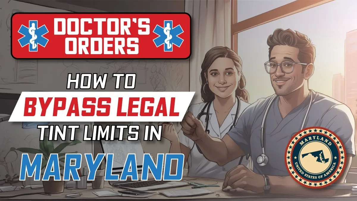 Maryland medical tint exemption form