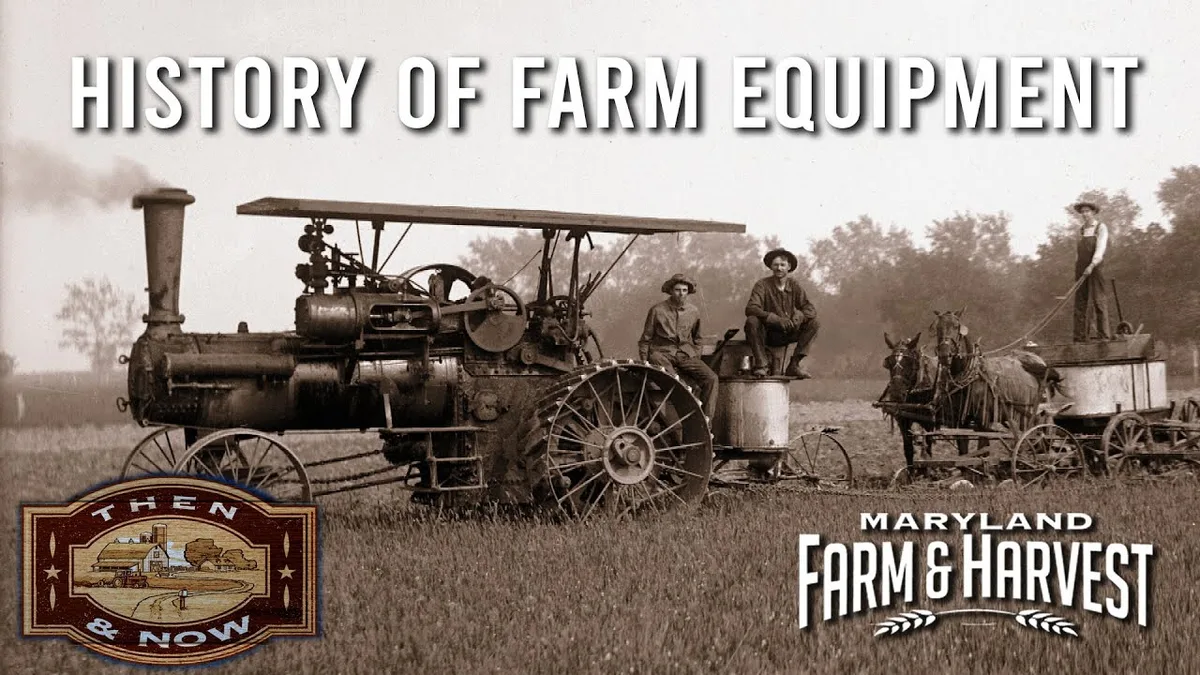 Maryland rural road farm equipment