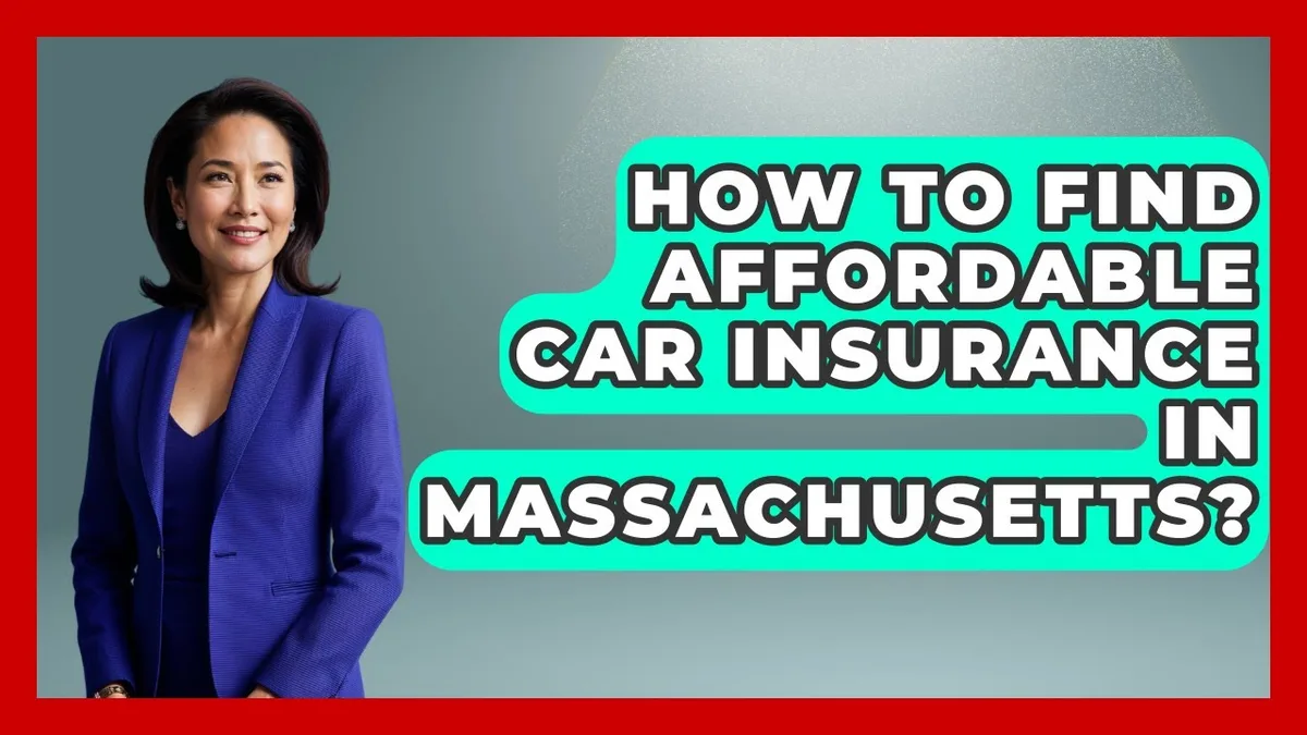 Massachusetts car insurance documents with uninsured motorist coverage highlighted