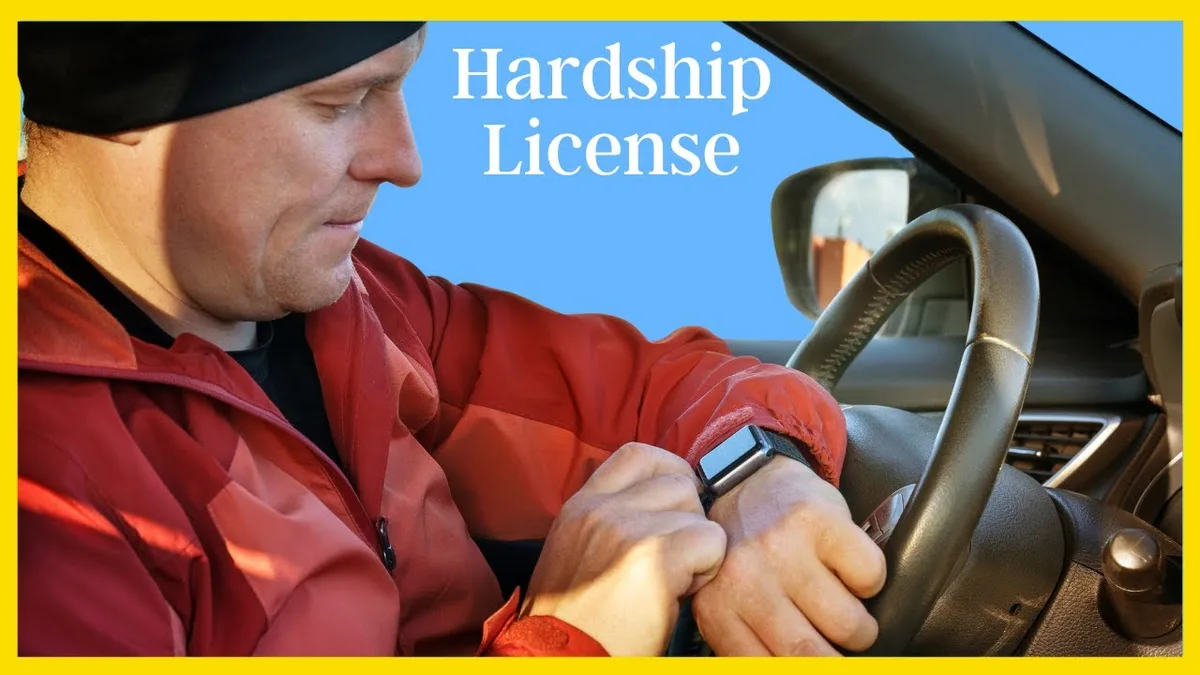 Massachusetts hardship license application