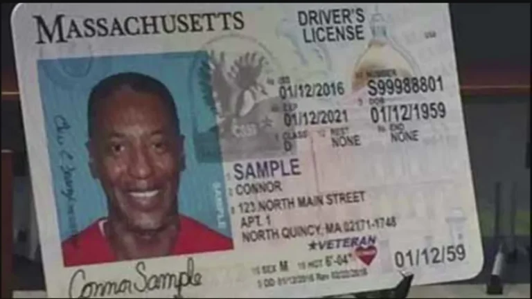 Massachusetts RMV voter registration desk
