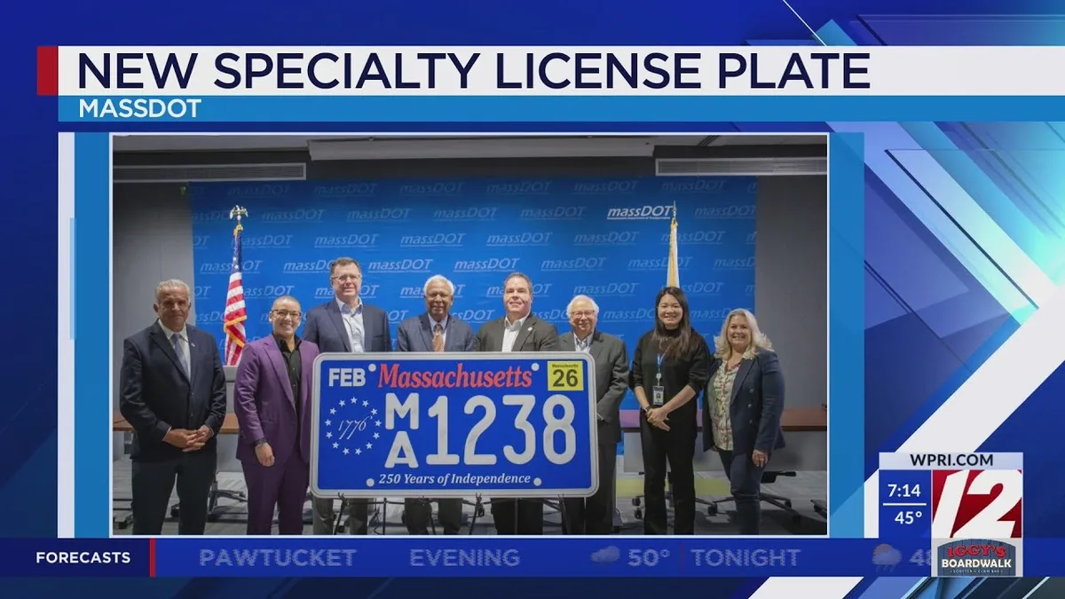 Massachusetts specialty license plates colors