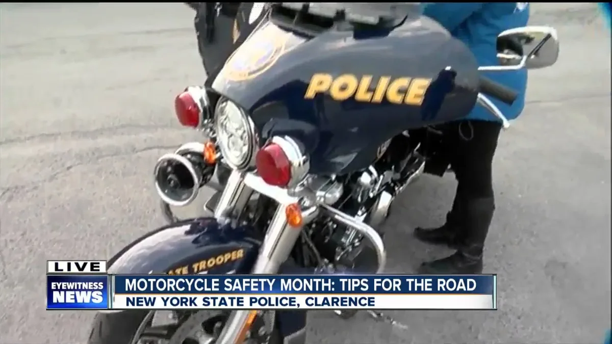 Massachusetts state police motorcycle safety check
