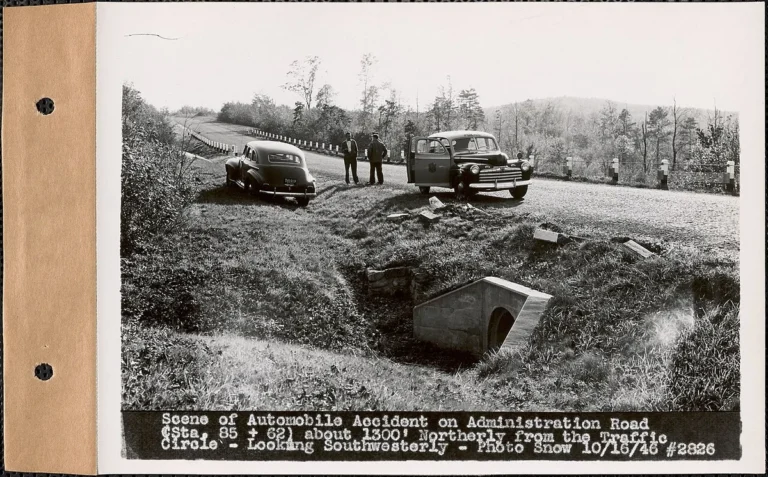 Massachusetts traffic accident police report