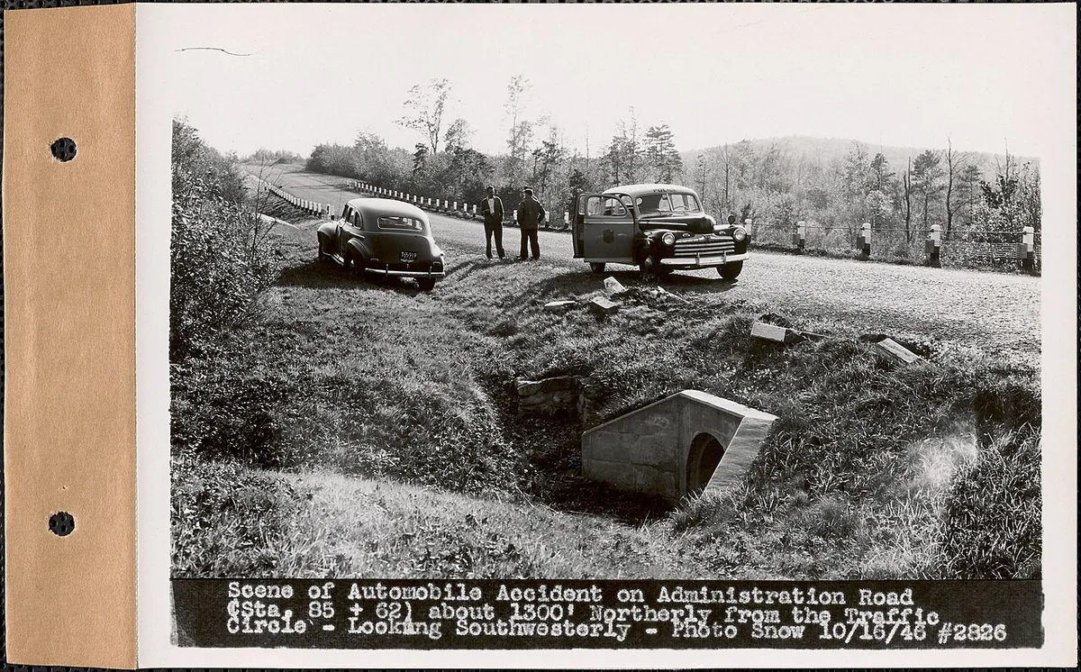 Massachusetts traffic accident police report