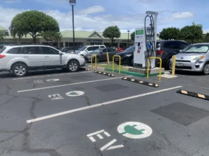 Maui county annual highway improvement fee of $100 for electric vehicles
