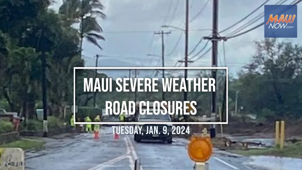 Maui County road maintenance
