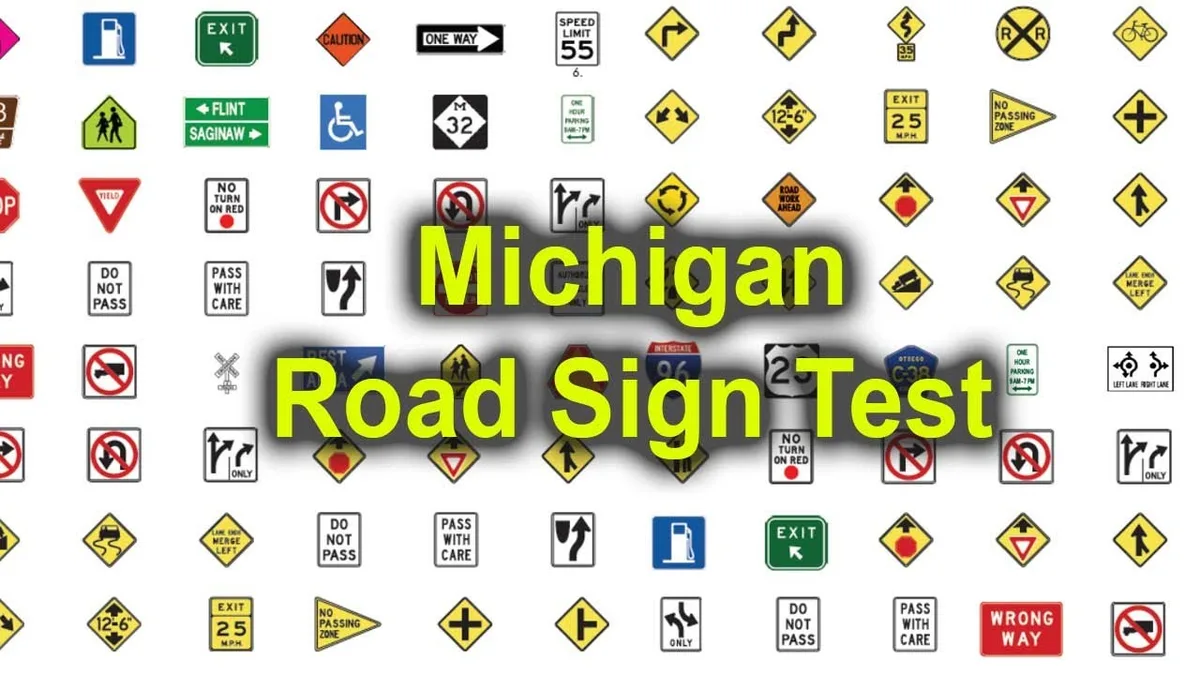 Michigan farm vehicle weight limit sign