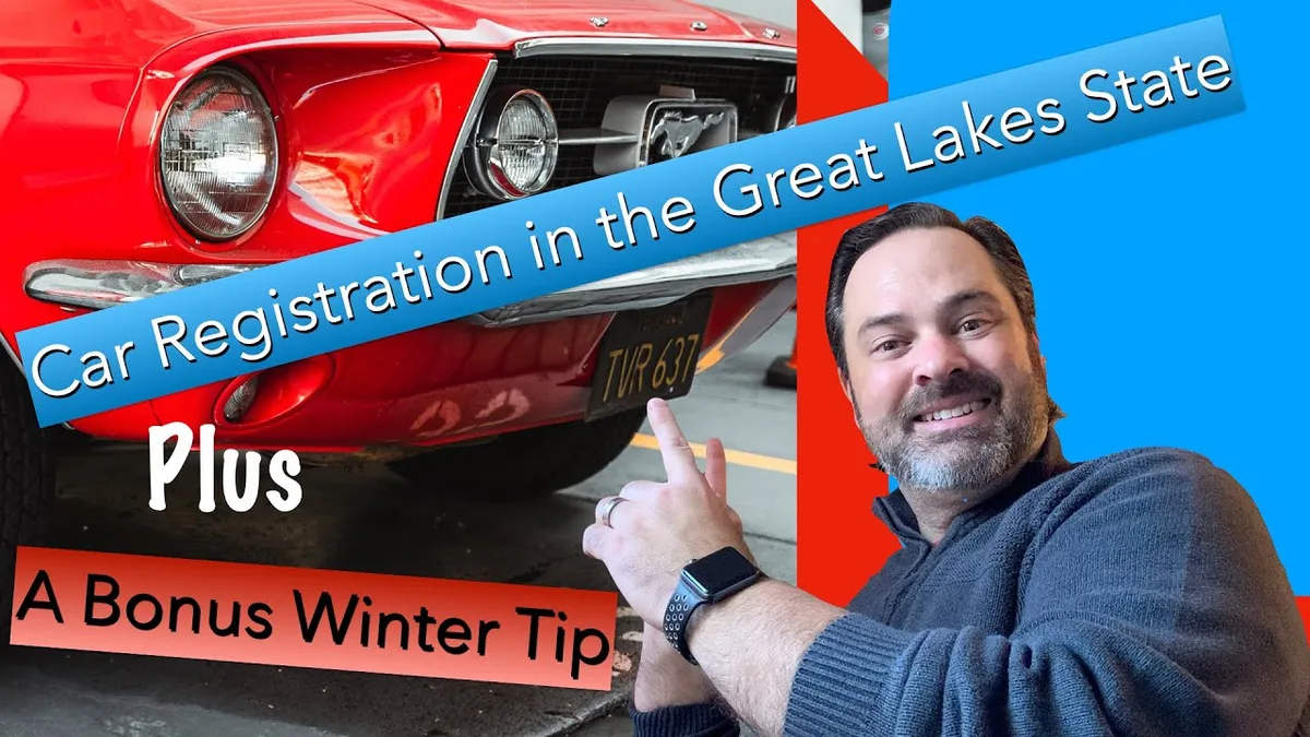 Michigan SOS vehicle registration form