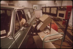 Michigan vehicle emissions testing station