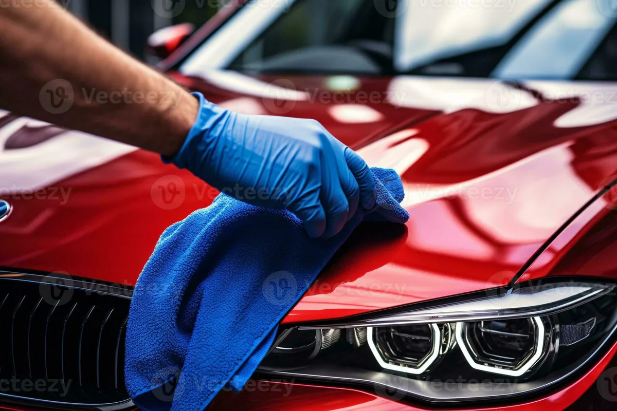 microfiber cloth for car cleaning