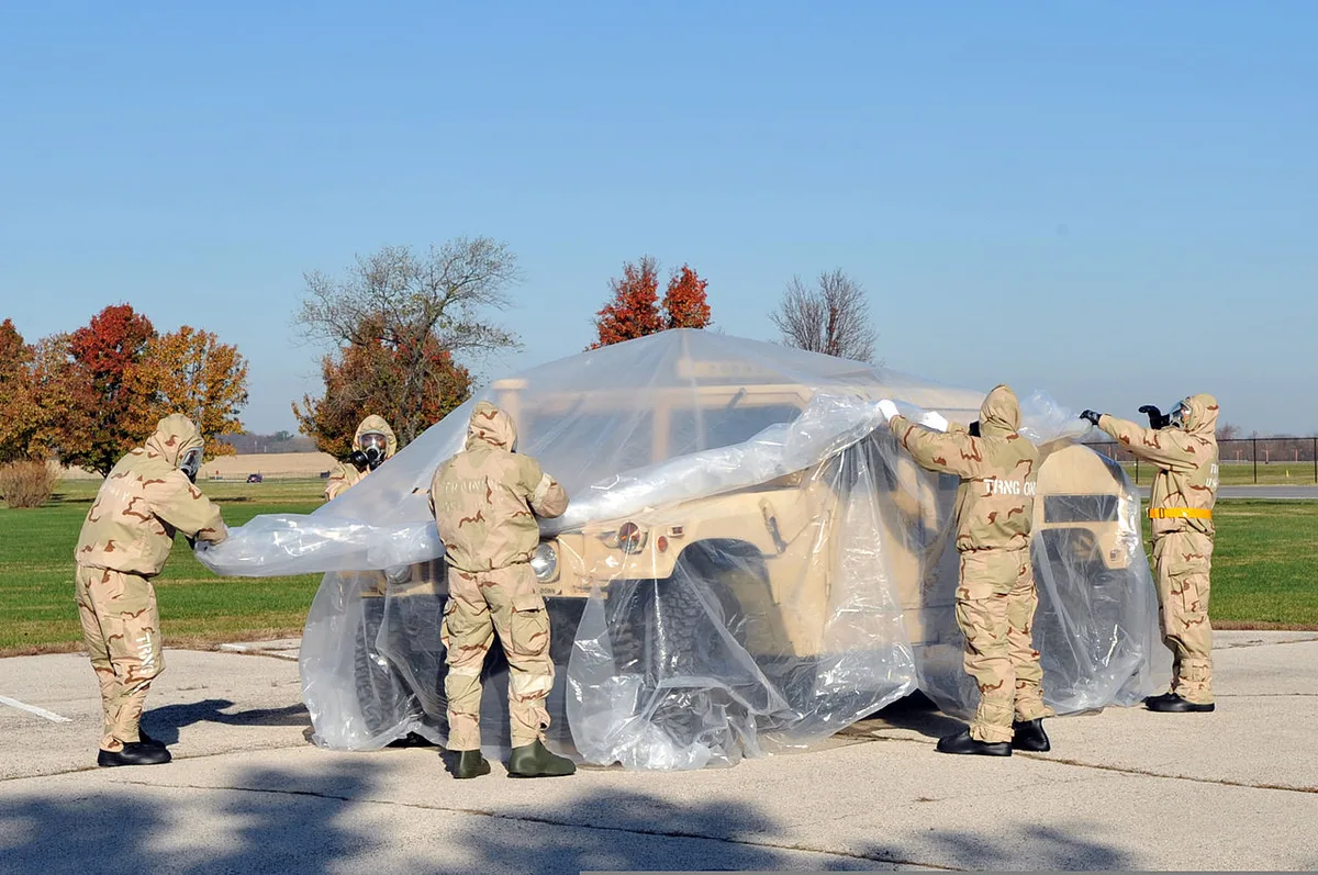 military base VIN inspection station
