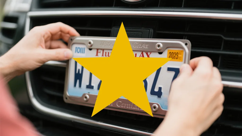 Minnesota license plate frame check