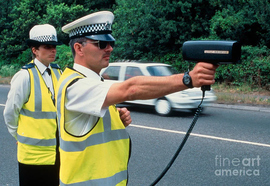 Minnesota State Patrol radar speed enforcement