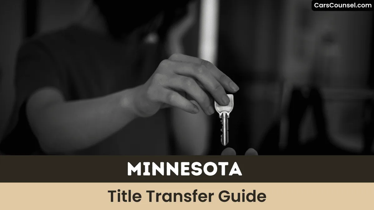 Minnesota vehicle registration paperwork