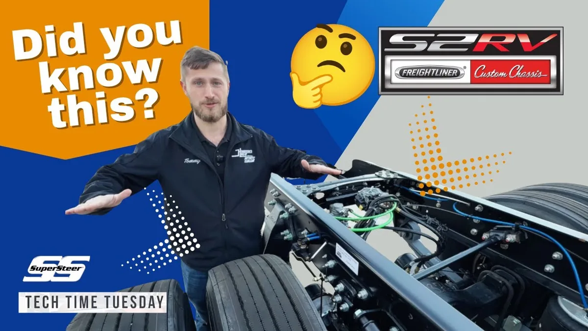 Motorhome chassis modifications