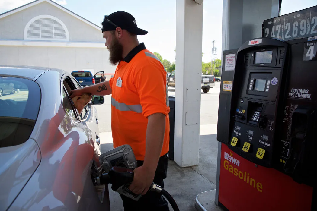 New Jersey full-service gas station attendant