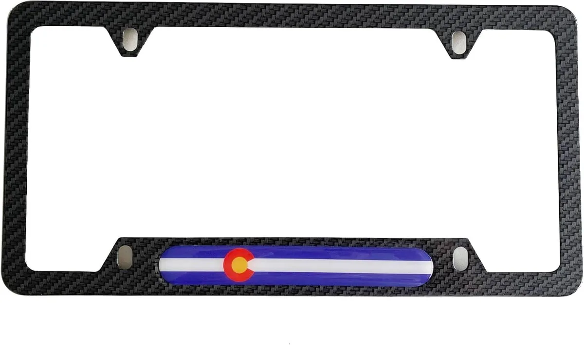 non-compliant license plate frame