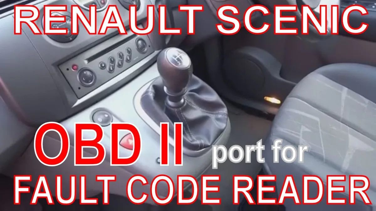 OBD-II port for emissions test