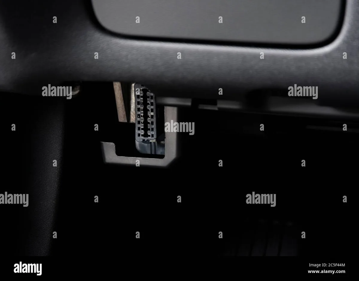 OBD-II port location in car
