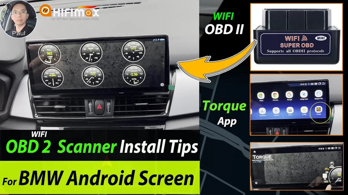OBD-II scanner BMW 330i