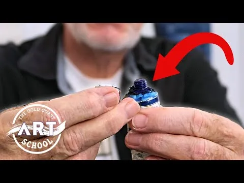 old paint tube degradation