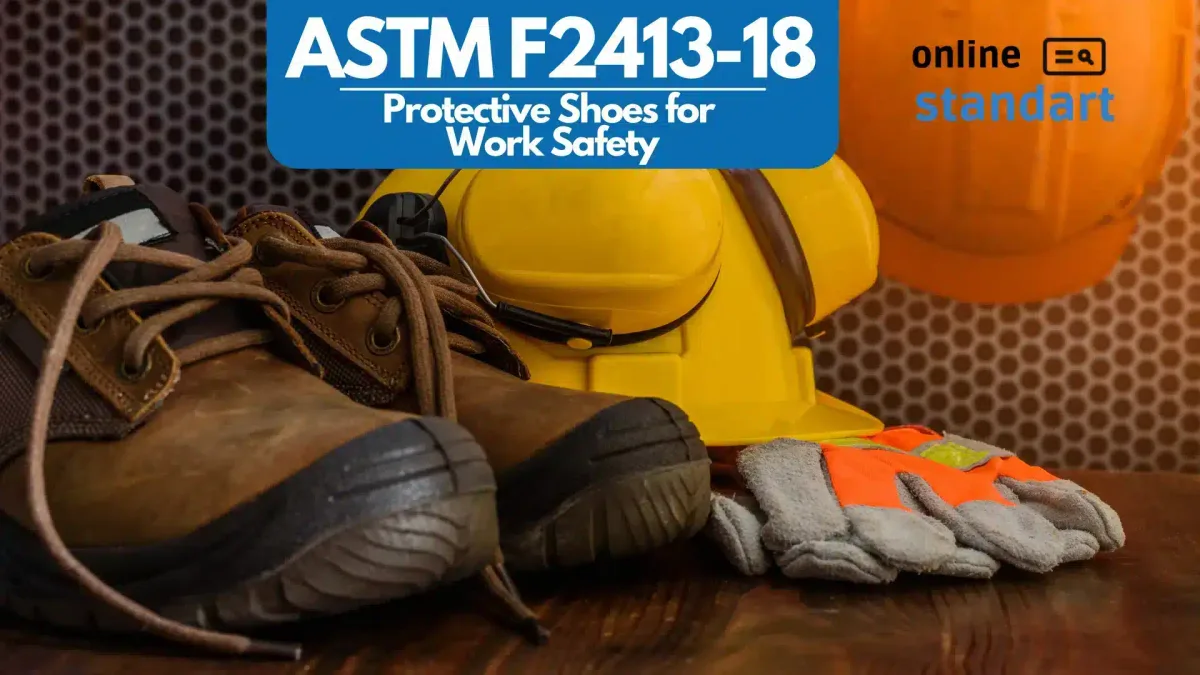 OSHA ASTM F2413-18 safety shoe label