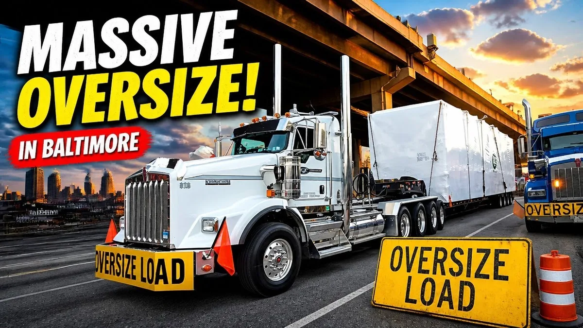 oversize load permit Maryland