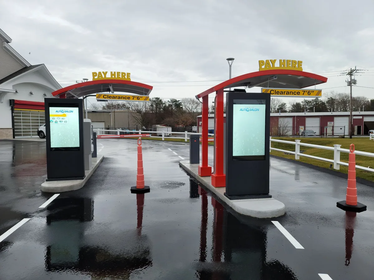 pay-by-plate car wash