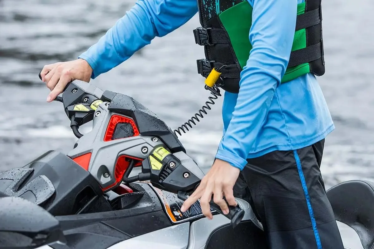 personal watercraft safety lanyard