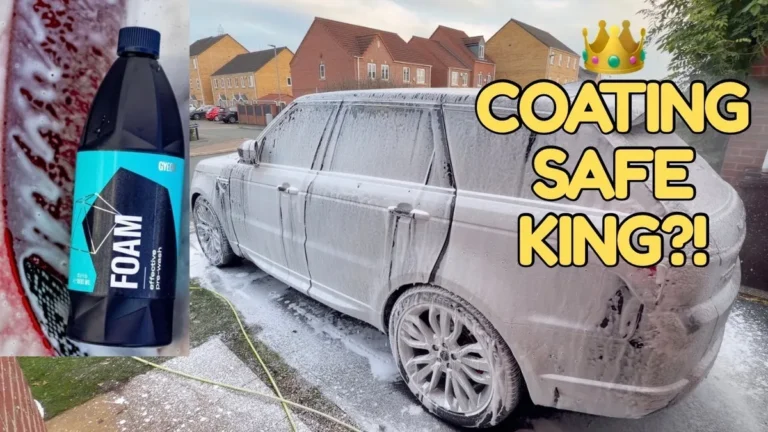 pH-neutral car wash foam