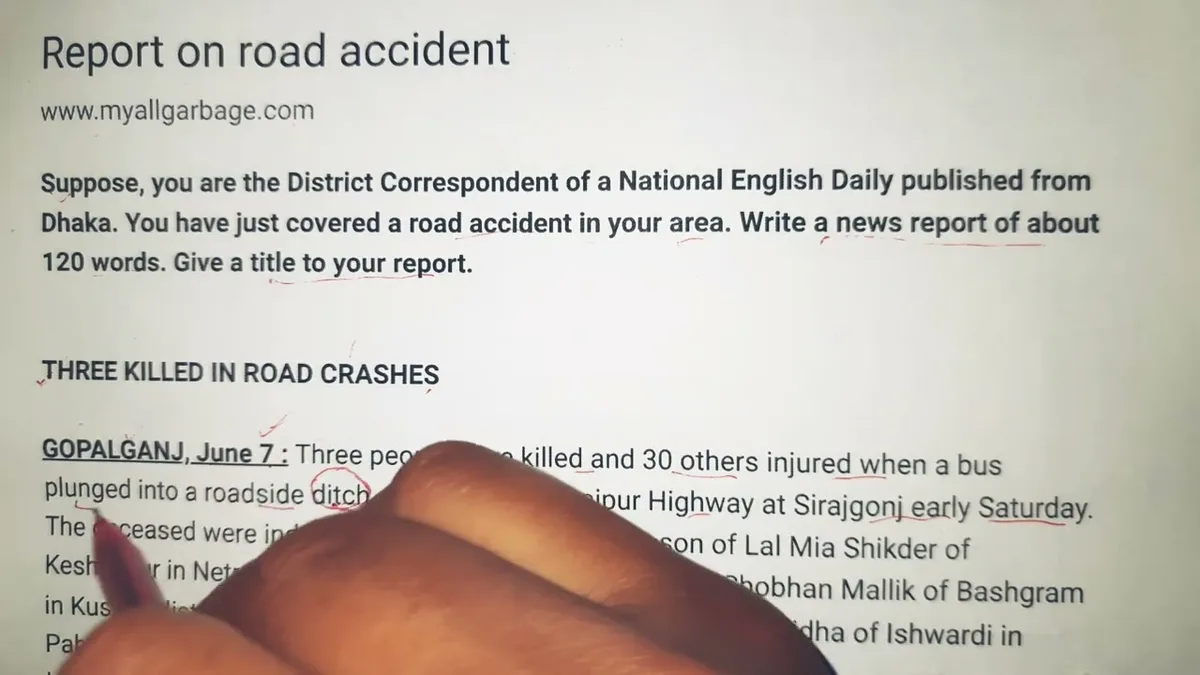 police officer writing accident report