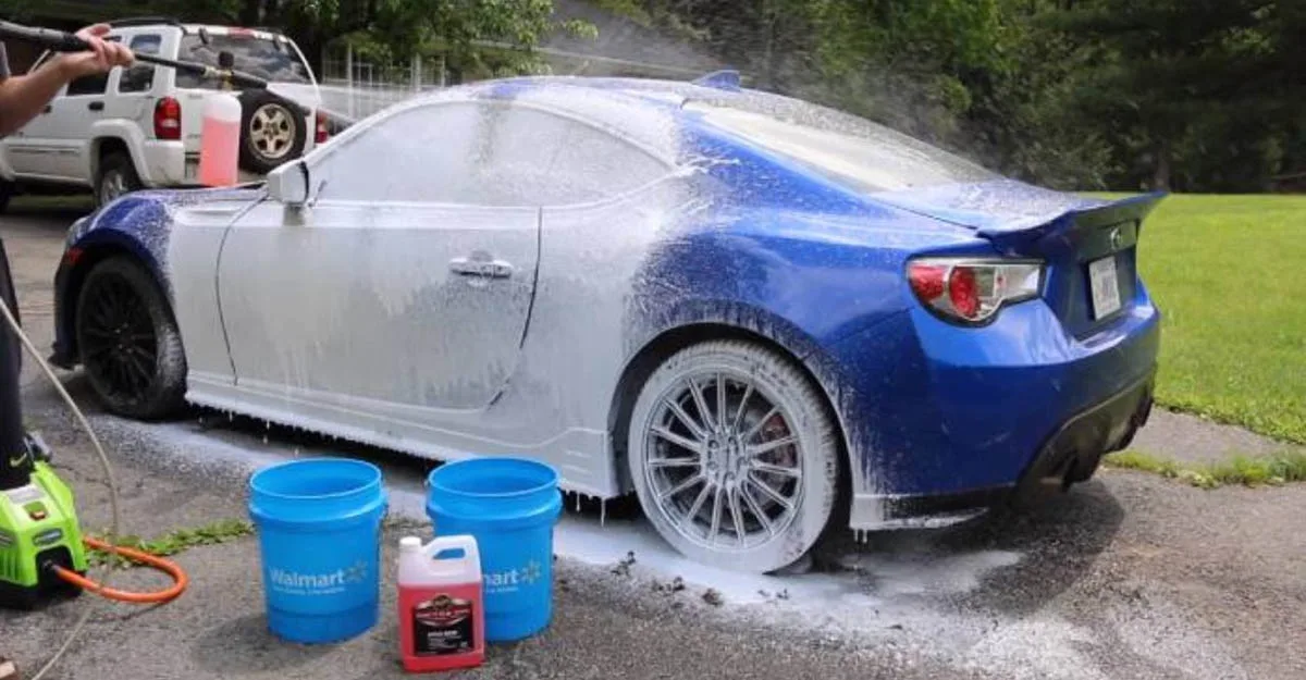 pressure washer car wash