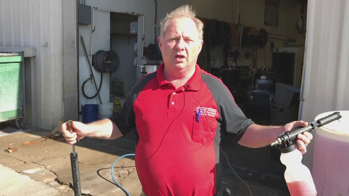 pressure washer detergent nozzle