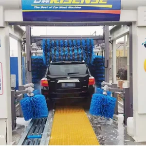 pull through car wash conveyor system