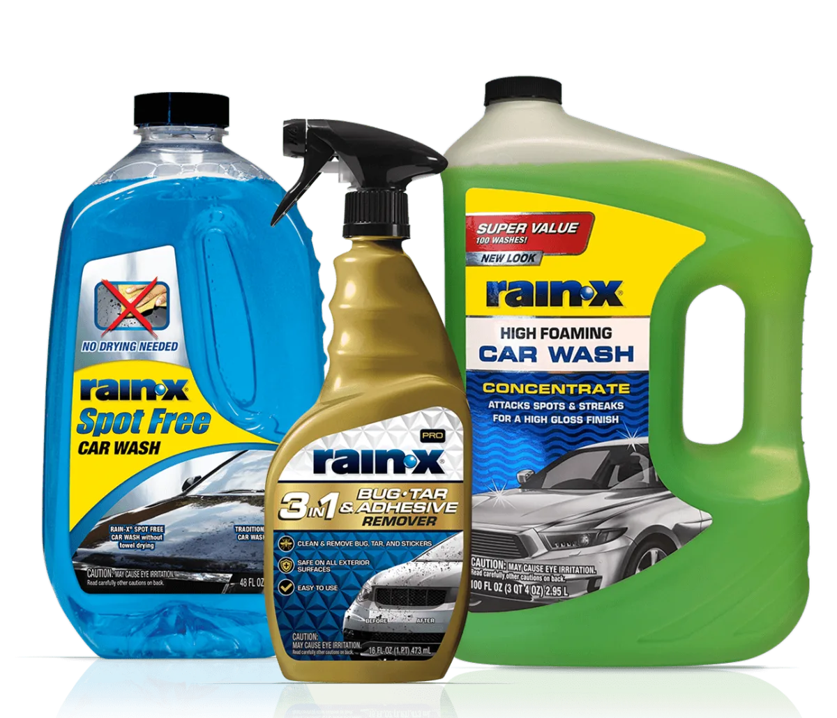 rain x wash and wax