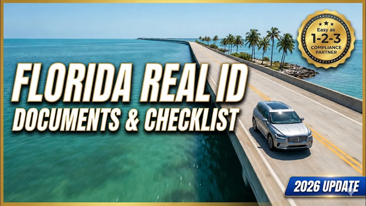 REAL ID document checklist example