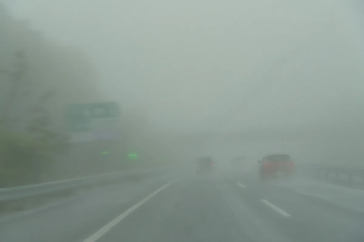 reduced visibility driving Georgia