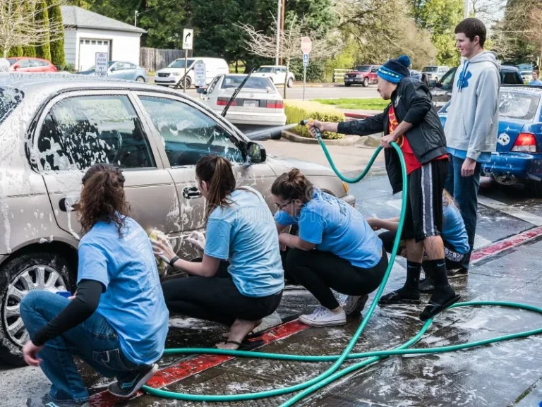 rental car wash for fundraiser