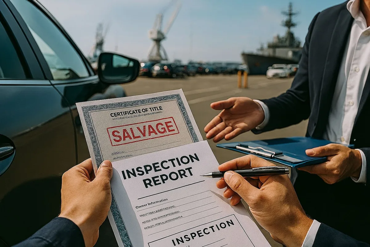salvage title vehicle