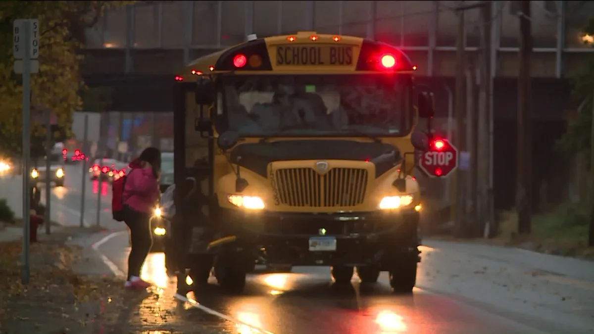 school bus traffic violation