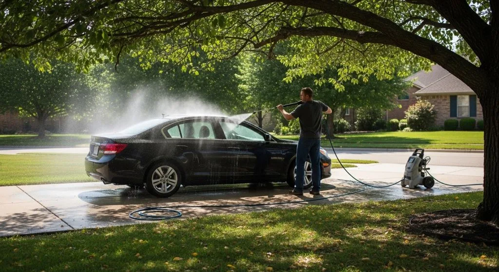 self-service pressure wash