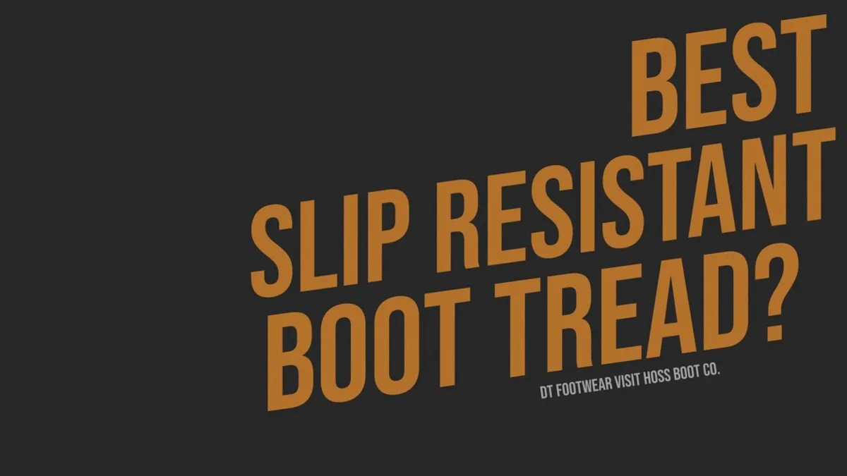 slip-resistant work boots