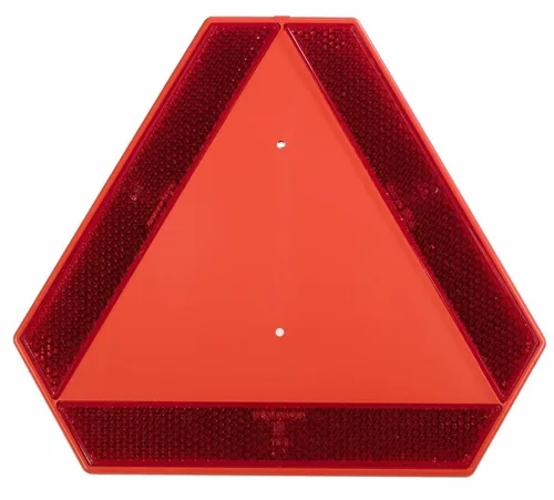 slow moving vehicle SMV emblem triangle