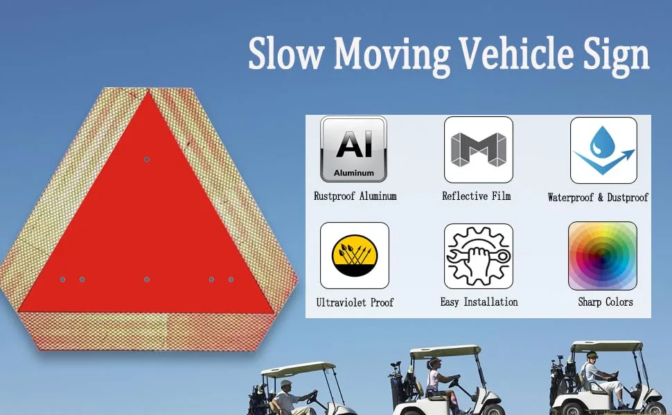 slow-moving vehicle types