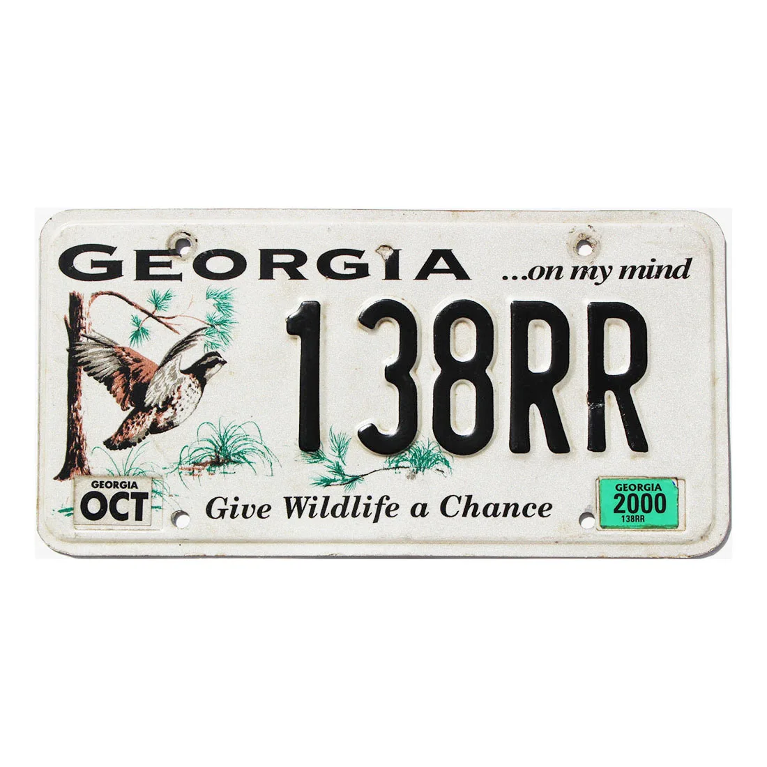 Specialty personalized plate
