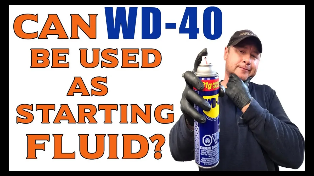 starting fluid spray nozzle