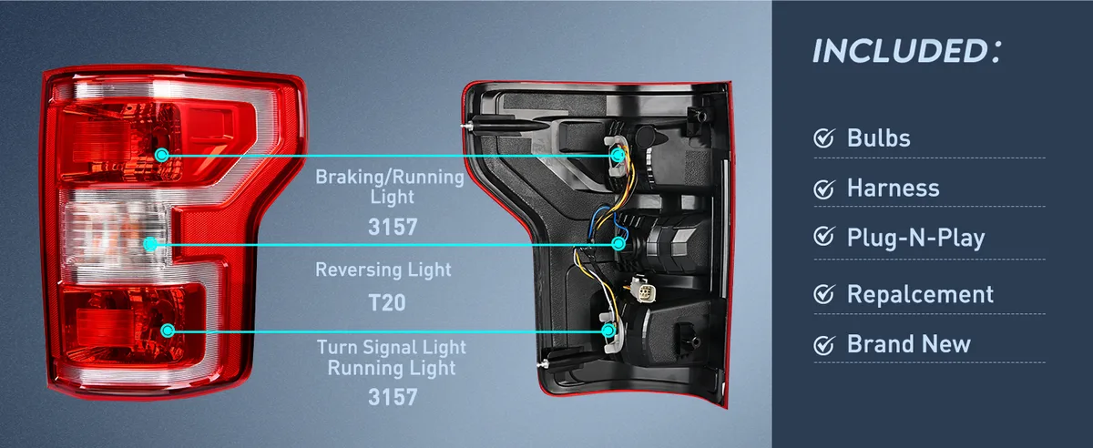taillight visibility measurement