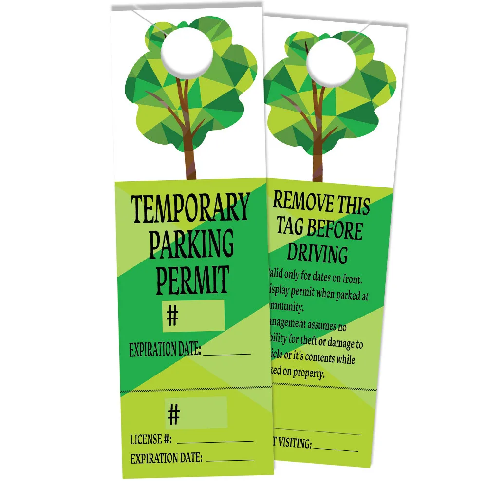 temporary tag vs permit comparison